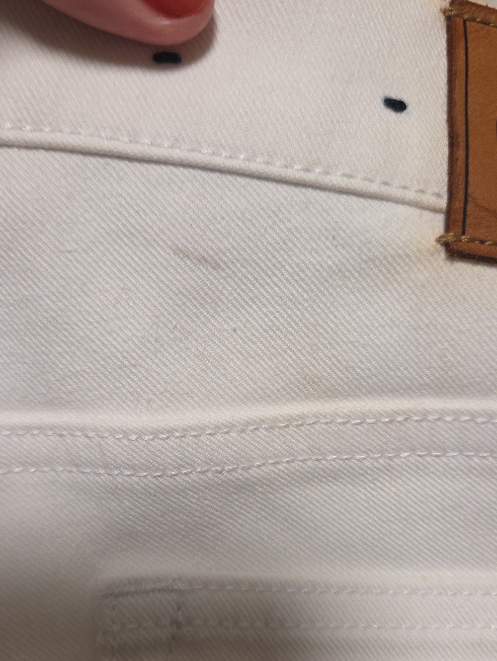 Lauren Ralph Lauren Off-White Straight Leg Jeans - Picture 6 of 8